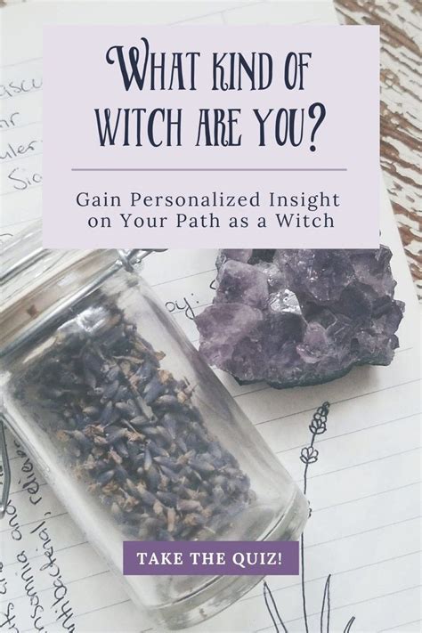 The Magic Within: Embracing Your Inner Witch and Finding Your Witch Type